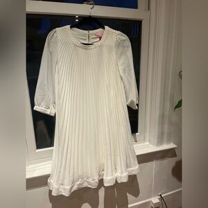 Ted Baker Vintage pleated shift dress 
(Size 2 Ted baker sizing)